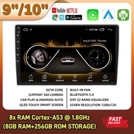 EVEAN K2401 (8G Ram+256G Storage) QLED Touchscreen Android Player Support 360 Android Player 9/10 In