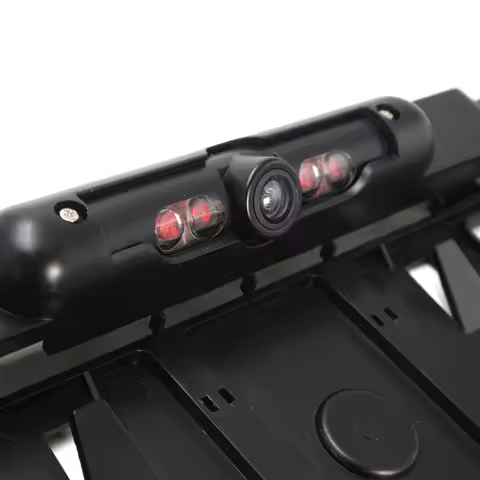 Carsanbo Car Rear View Camera EU License Plate Frame Waterproof Camera Wireless Infrared Night Visio