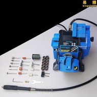 【人氣爆款】二代雷銘多功能磨刀機電動砂輪機磨鑽頭磨削機高轉速軟軸打磨套裝