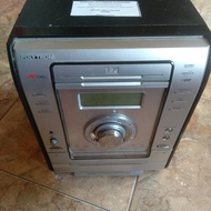 tape deck Polytron xcel vcd cd player kaset pita aux bluetooth mic radio masih berfungsi dengan norm