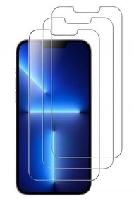 X13P (3片裝) Apple iPhone 13 / iPhone 13 PRO 6.1吋 保護貼高清非全屏Glass Pro+ 9H鋼化玻璃手機手提電話螢幕保護貼