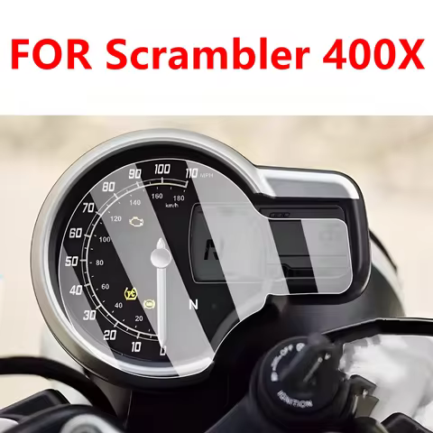 Motorcycle Instrument Speedometer Cluster Scratch Protection FilmTriumphTRIUM Scrambler 400X 2024-20