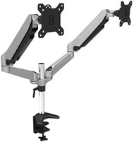 JN-GM324DV Gas LCD Display Arm, Clamp Compatible, Compatible with 15-32 inches, Load Capacity 17.6 l