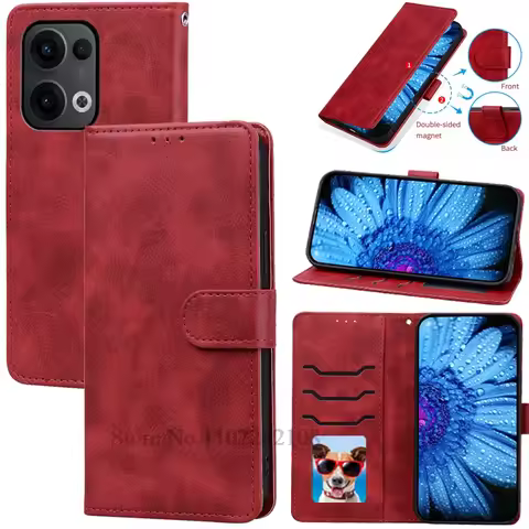 Reno13/Reno 13 Pro Case For Oppo Reno 13 Case Wallet Leather Flip Cover For Oppo Reno 13 Pro Case Bo