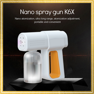 High Quality K6X 380ML Wireless Nano Blue Light Sprayer Wireless Rechargeable Sprayer Atomizing Mist Spray Machine