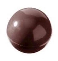 ＊比利時＊ Chocolate world#1258 圓形 半圓巧克力硬模直徑27mm