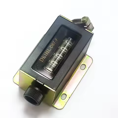 0-99999 / 999999 times mechanical counter for mechanical industrial 5-bit / 6-bit counter resettable