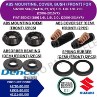 ABSORBER MOUNTING, COVER, BUSH, SPRING RUBBER (FRONT, REAR) FOR SUZUKI SX4 [RW416, EY, GY] '06-15YR 