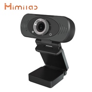 กล้องเว็บแคม webcam IMILAB Camera 1080P HD WebCamera Enterprise-Class Webcam Built-in Dual Mics Smart USB Webcamera For Desktop Laptops PC กล้องเว็บแคม webcam Black