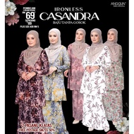 [Batch 6] Baju Kurung Casandra Kurung Ironless Anggun Cotton Collection