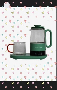 四季補身用  Yohome Fast Cooking Constant Temperature Vitality Health Pot 快煮恆溫元氣養生壺 速熱 55°C 恒温 用跟機的水壺 茶隔和燉