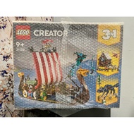 LEGO CREATOR 3 IN 1 31132 VIKING SHIP AND MIDGARD SERPENT