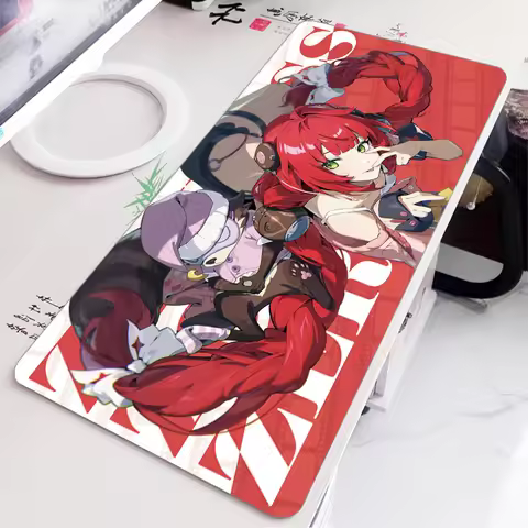 Yuzuha Alice Hoshimi Miyabi SEED Mouse Pad ZZZ Zenless Zone Zero Table Mat Gaming XXL Anime Mousepad