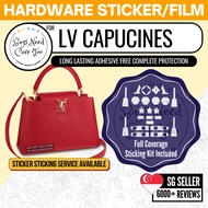 [𝐁𝐍𝐂𝐓👜]💛 LV Capucines Mini/BB Bag Hardware Protective Sticker | Full Coverage Bespoke Fitting Seal/F
