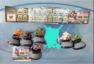 Bandai  高達  Datap 扭蛋 收藏品  Gundam  SD  高達 戰棋   6  個款   米別斯零式  沙漠之虎 坐駕 拉哥  ( 金色版 )  木馬號戰艦   馬沙武撒爾戰艦  高