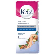 VEET HALF BODY WAX STRIPS (SENSITIVE SKIN) 8Strip