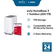 Eufy HomeBase3 S380-T8030 + Toshiba L200 (2.5"/1TB)