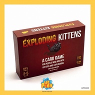 WE PLAY พร้อมส่ง บอร์ดเกม Boardgame แมวระเบิด เหมียวระเบิด Exploding Kittens (เกมแมวระเบิด-กล่องแดง-