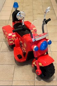 幼兒電動消防電單車