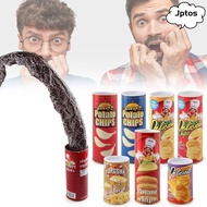 JPTOS Magic Potato Chips Cans  Creative Party Reusable Snake Tricks