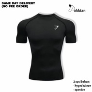 GYMSHARK T-SHIRT GYMSHARK SPORTS T-SHIRT/ SHORT-SLEEVED GYMSHARK CLOTHES/