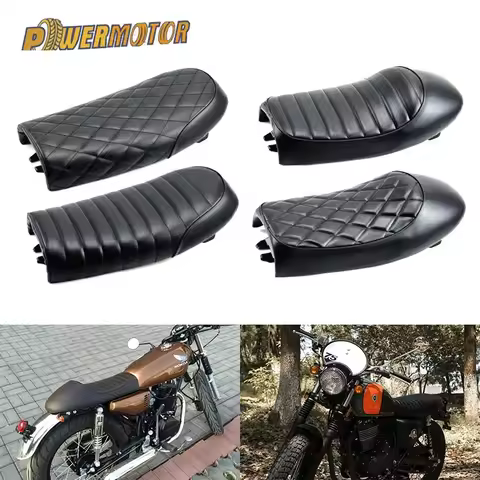 Cafe Racer Seat for Motorcycle Accesories Saddle Bench Retro Custom for Honda CB 200 To 750 CG125 Ya