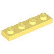 Lego 3710 Plate 1 x 4 bright light yellow BLY
