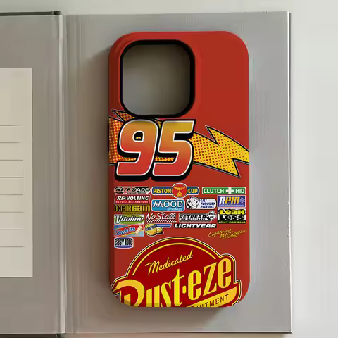 Cars Lightning McQueen 95 Phone Case for Samsung Galaxy S20 S23 S24 S25 FE Plus Ultra 4G 5G Luxury D