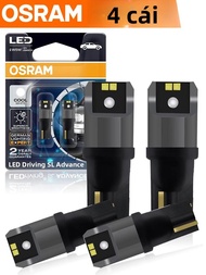 Bóng Đèn LED OSRAM T10 W5W 2/4 6000K Trắng Plug & Play Nội Thất Đọc & Bật Đèn Tín Hiệu 12V Cao Cấp T