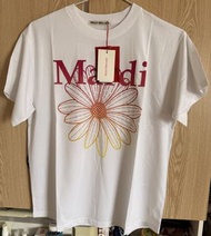 Mardi Mercredi 白色花花圖案短袖Tee