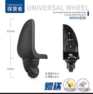 Delsey Paris luggage wheels japan brand four luggage wheels on hands including four wheels back and front wheels ,self fixing luggage wheels,diy fix broken luggage ,suitcase wheel fixing,size chart is in the photo,video attached after buying,行李箱,行李喼