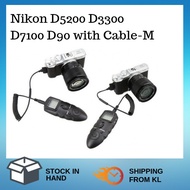 JJC MT-636 with Cable-M LCD Timer Remote for Camera Nikon D5200 D3300 D7100 D90