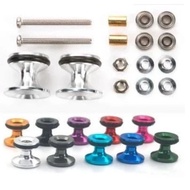 REP TAMIYA 15418 DOUBLE ALUMUNIUM ROLLER W/RUBBER RINGS [13-12] [ HAS BERING]