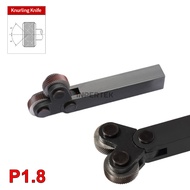Knurling 2R Roda Mata Kartel 2 R Miring Pembuat Besi Tidak Licin