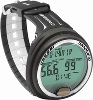 ‎Cressi Cressi Scuba Diving Computer for Beginners - 4-Dive Modes: Air • Nitrox • Gauge • Free - Long Battery Life - Strong Backlit Display - Donatello: Made in Italy Black/White