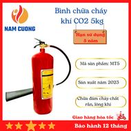 Bình chữa cháy khí C02 5kg MT5 dễ sử dụng  an toàn tuyệt đối rất cần thiết cho mọi công ty nhà xưởng