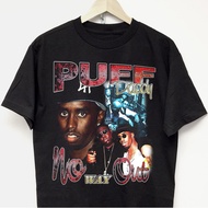 P Diddy T-Shirt Vtg Puff Daddy Rap Tee Biggie Tupac Bad Mens Merch 90 Y2K