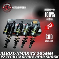 PZ TECH G2 SERIES REAR SHOCK AEROX/NMAX V2 305MM