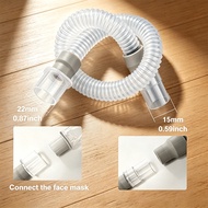 CPAP Extension Tube 47cm Length Hose 15mm To 22mm Connector BPAP Pipe