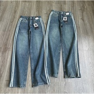 GAP Wide leg jeans Bleached Decorate The Sidebar High Waist Beautiful Work Good Fabric Wide Leg Jean