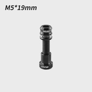 MUQZI Titanium Screw M5x17 19mm Stem Bolt Road Bike Handlebar Stem Bolt