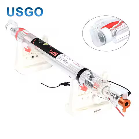 USGO SPT C90 90-100W Co2 Laser Tube Length 1250mm Diameter 80mm for CO2 Laser Engraving Cutting Mach
