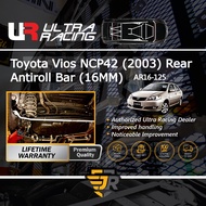 Ultra Racing Safety Bar Toyota Vios NCP42 1.5 Rear Anti Roll Bar Rear Stabilizer Bar Car Suspension 