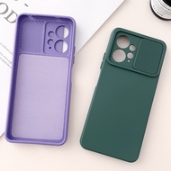 Xiaomi 12T 11T Pro 10T Lite Case Slide Camera Lens Protection Candy Color Soft Silicone Phone Back Cover for Xiaomi Mi 12T Pro 11i 11 Lite Shockproof Cases