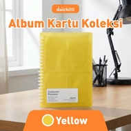 Album Kartu Nama Trading Card Koleksi Emas 80 Kartu Daiichi DPO A5 Tempat Penyimpanan Photo Card Ter