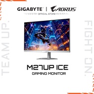 GIGABYTE M27UP ICE - 160Hz KVM Gaming Monitor | UHD 27" IPS | WHITE