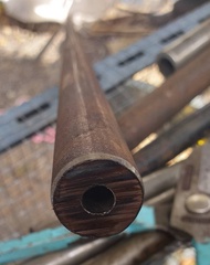 ท่อเหล็ก OD 22 mm. ID 7mm. ท่อเหล็ก OD 22 mm ID 7mm length 80 cm. หนา 7มิล. เหล็กหนาพิเศษ ท่อเแรงดั