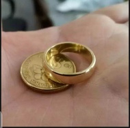 Cincin Koin Impor Malaysia Anti Luntur dan tahan lama