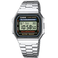 นาฬิกา รุ่น Casio นาฬิกาข้อมือผู้ชาย รุ่น A-168WA-1W - Silver จากร้าน MIN WATCH