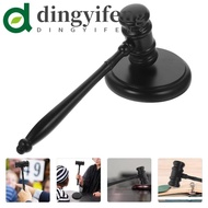 DINGYIFENG Judge Hammer, Wood Gavel Attorney Decorative Costume Sound Block, High Quality Durable Ba